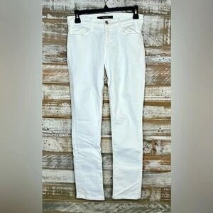 Women's J brand white‎ jeans size 26